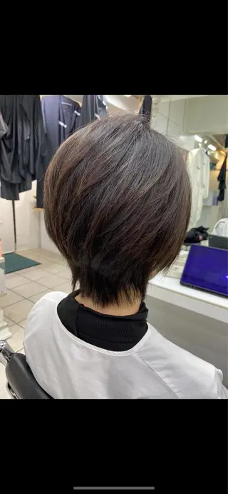 ショート カラー ショートヘア / 星野菜月のヘアスタイル