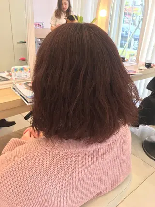 ミディアム カラー 小田原NO1 美容師 飯田飛翔のヘアスタイル
