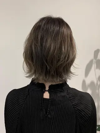 ショート カラー ヘアアレンジ 似合わせレイヤー/ 美髪縮毛矯正/ミナエのヘアスタイル