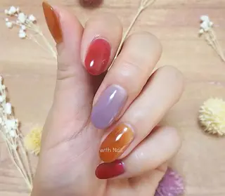 ネイル with Nail ナガヤのネイルデザイン