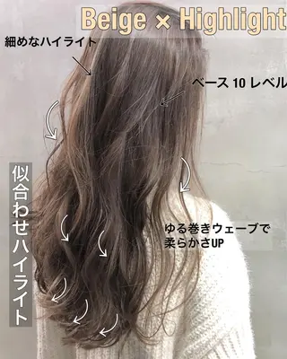 ロング 北間 寛哉のヘアスタイル