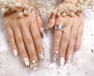 ネイル ラベンダー💖日暮里 ルル💖ネイルのネイルデザイン