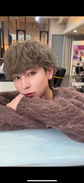 メンズ メンズ特化/パーマ 縮毛矯正/AYAのヘアスタイル