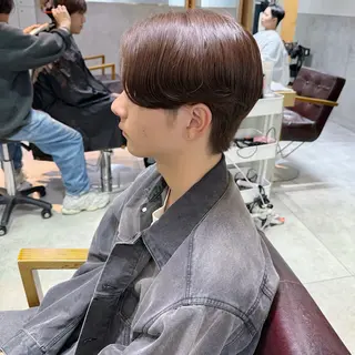 メンズ ♡🌚垢抜け艶カラー Shiori🌝♡のヘアスタイル