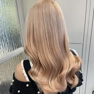 ロング カラー 💖ブリーチ/暖色 𝐘𝐮𝐢💖のヘアスタイル
