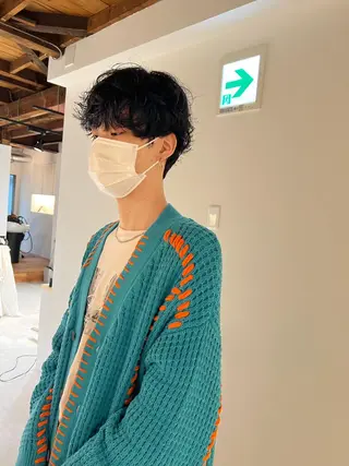 メンズ io濱川 遥のヘアスタイル