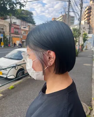 カラー 野上 優子のヘアスタイル