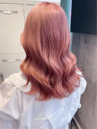 ロング カラー パーマ ヘアアレンジ メンズ キッズ ネイル マツエク・マツパ アイブロウ 🎀韓国レイヤー YURINA🎀のヘアスタイル