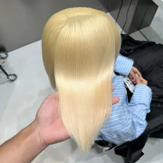 セミロング カラー ✨髪質改善艶カラー✨ リュウトのヘアスタイル