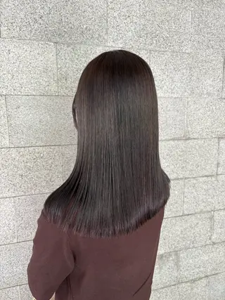 セミロング カラー なぎ ㅤのヘアスタイル