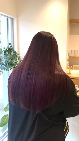 ロング カラー 久野紗愛 【髪質改善　艶髪】のヘアスタイル