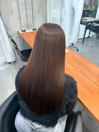 ロング 髪質改善／縮毛矯正 関根青葉のヘアスタイル