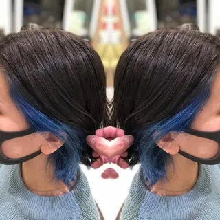 ショート カラー 韓国レイヤー×透明感 カラー/山崎一輝のヘアスタイル