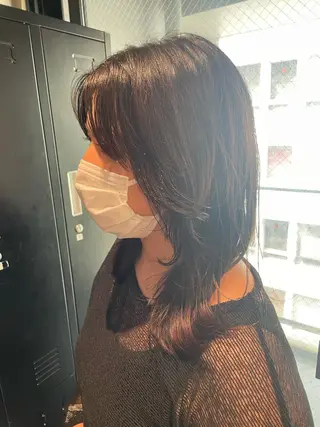 ミディアム PANOLA下北沢 中川夢菜のヘアスタイル
