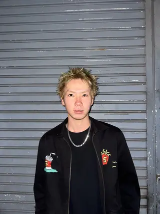 ショート カラー メンズ moanin所属・小玉 紗楓のヘアスタイル