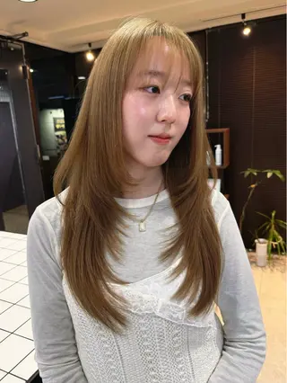 ロング 宮嶋 蓮のヘアスタイル