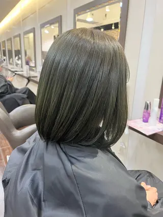 ミディアム カットパーマ 🌀あさみのヘアスタイル