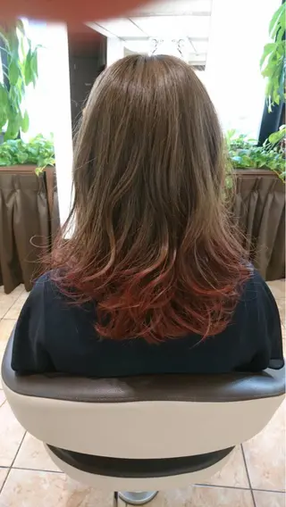 ミディアム カラー 森島 雅之のヘアスタイル