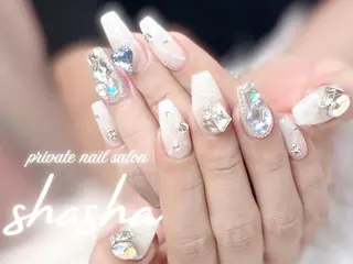 ネイル shasha 加美駅のネイルデザイン