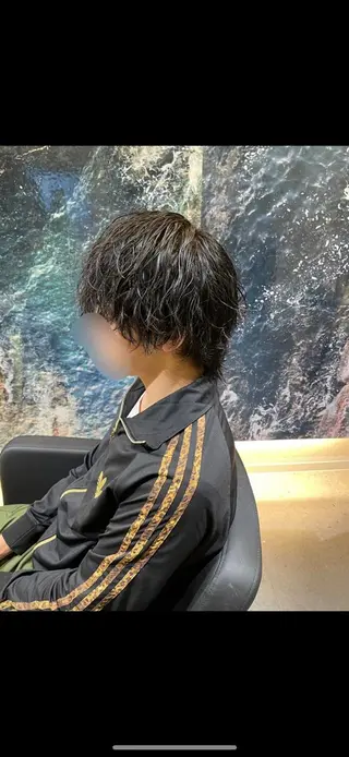 パーマ メンズ 森江 康喜のヘアスタイル