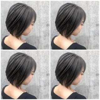 ショート カラー パーマ ヘアアレンジ メンズ キッズ ネイル マツエク・マツパ レイヤー/顔周り 韓国ヘア森田和貴のヘアスタイル