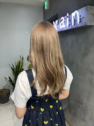 ロング カラー ウルフ🦋顔まわり ❤︎ ͛MEIのヘアスタイル