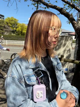 カラー qpula misuzuのヘアスタイル