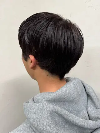ショート メンズ パーマ/ハイトーン /吉田眞のヘアスタイル