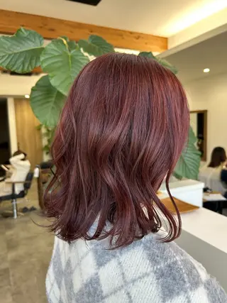 ミディアム カラー SOL _Nakamuraのヘアスタイル
