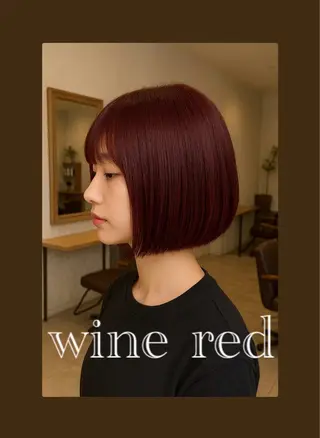 ミディアム カラー 🥀赤み消し 透明感🥀ユイキのヘアスタイル