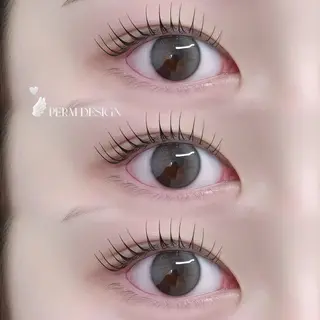 マツエク・マツパ eyelash 🐰 パーマ眉のマツエク・マツパデザイン