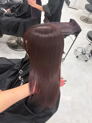 ロング カラー 透明感うる艶カラー 🤍MANAMIのヘアスタイル