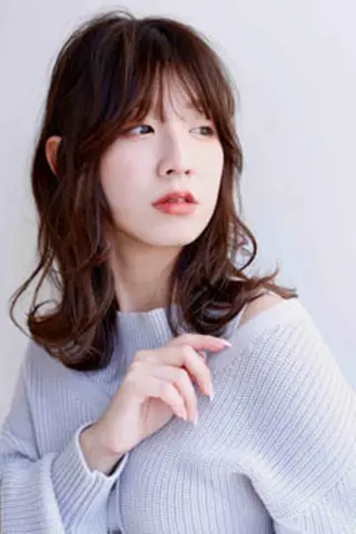 ミディアム パーマ 髪質改善shoma mikiのヘアスタイル