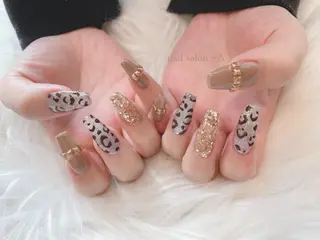 ロング Nail Salon +Aのネイルデザイン