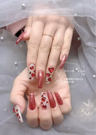 ネイル ラベンダー💖日暮里 ルル💖ネイルのネイルデザイン