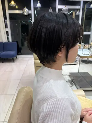 ショート 大人ショート特化/ カットモデル/表参道のヘアスタイル