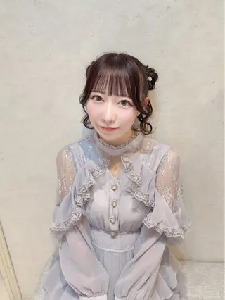 ロング ハイトーン/アレンジ かなで⊹ ࣪ ˖⟡のヘアスタイル