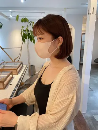 ショート カラー 高橋 愛美のヘアスタイル