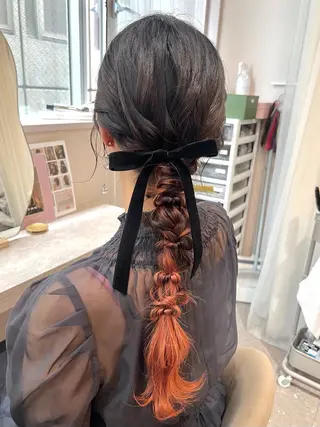 ロング エクステ＆ヘアセット Milaのヘアスタイル