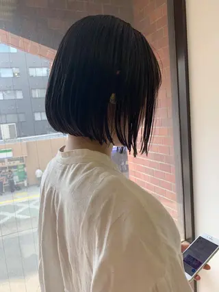 ショート 丹羽大喜 縮毛矯正/美髪矯正のヘアスタイル