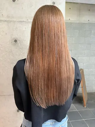 ロング カラー なぎ ㅤのヘアスタイル