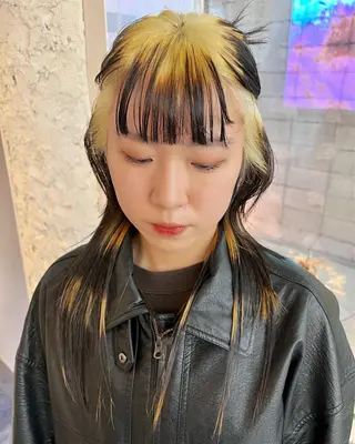 ロング カラー 圧倒的デザイン力 店長🎨RENAのヘアスタイル