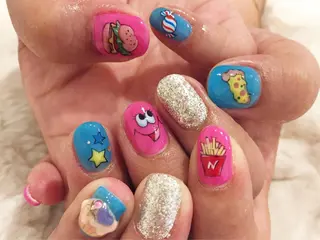 ネイル 東 千夏のネイルデザイン