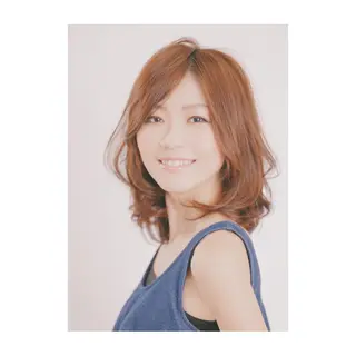 ミディアム カラー 清川 泰斗のヘアスタイル