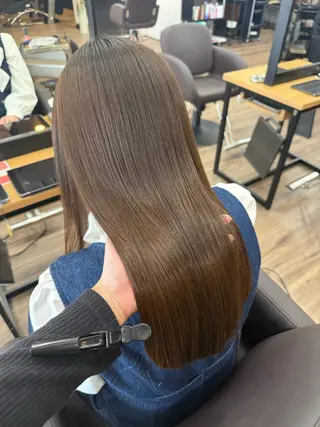 セミロング 韓国ヘア🎀 まりかのヘアスタイル