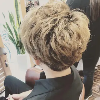 ショート メンズ La fith 店長 城谷颯人のヘアスタイル