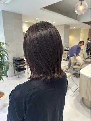 ショート カラー Ms.CHARM所属・透明感カラー🌿 グレージュ🐺陽介のヘアスタイル