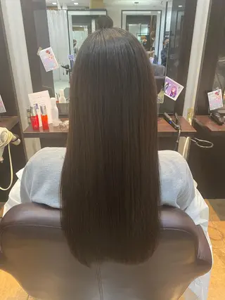 ロング 酸スト/フェザー パーマ/三谷海斗のヘアスタイル