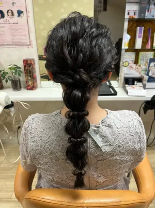 ヘアアレンジ 鍋田 彩歌のマツエク・マツパデザイン
