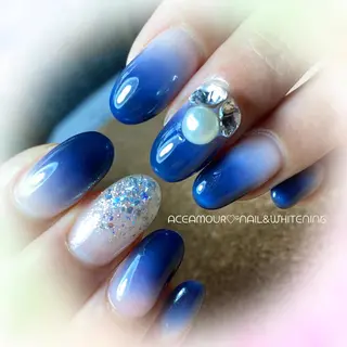 ネイル ネイル/耳つぼ /新ホワイトニングのネイルデザイン